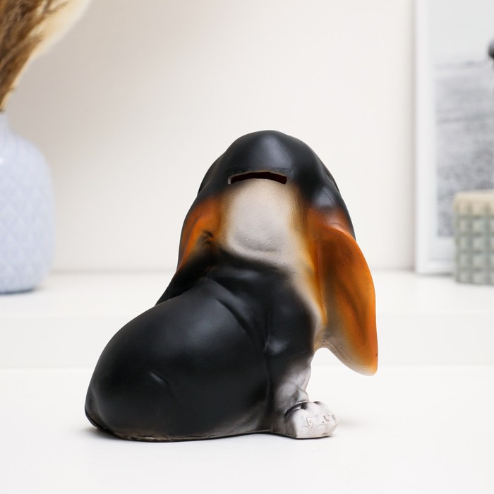 Копилка Копилка "Щенок бассет" 14х15х16см