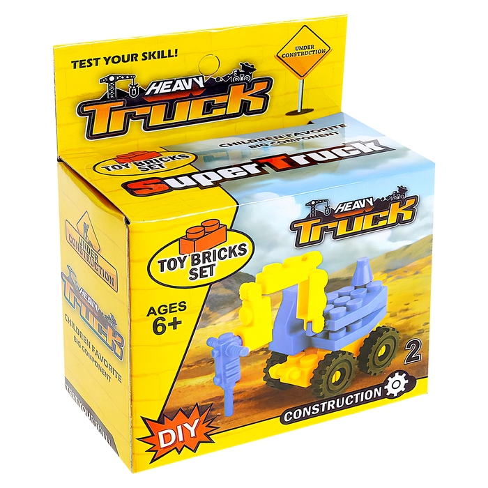 Конструктор «Строительная техника», МИКС Конструктор «Строительная техника», МИКС