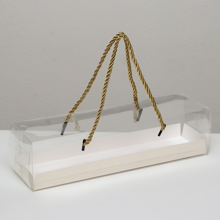 Коробка под рулет, белая 29,5 х 7,8 х 7,8. Кондитерская упаковка Коробка под рулет, белая 29,5 х 7,8 х 7,8. Кондитерская упаковка