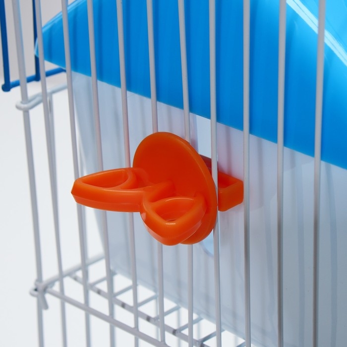 Клетка для грызунов с наполнением RT-3, 30 х 23 х 39 см, голубая Клетка для грызунов с наполнением RT-3, 30 х 23 х 39 см, голубая