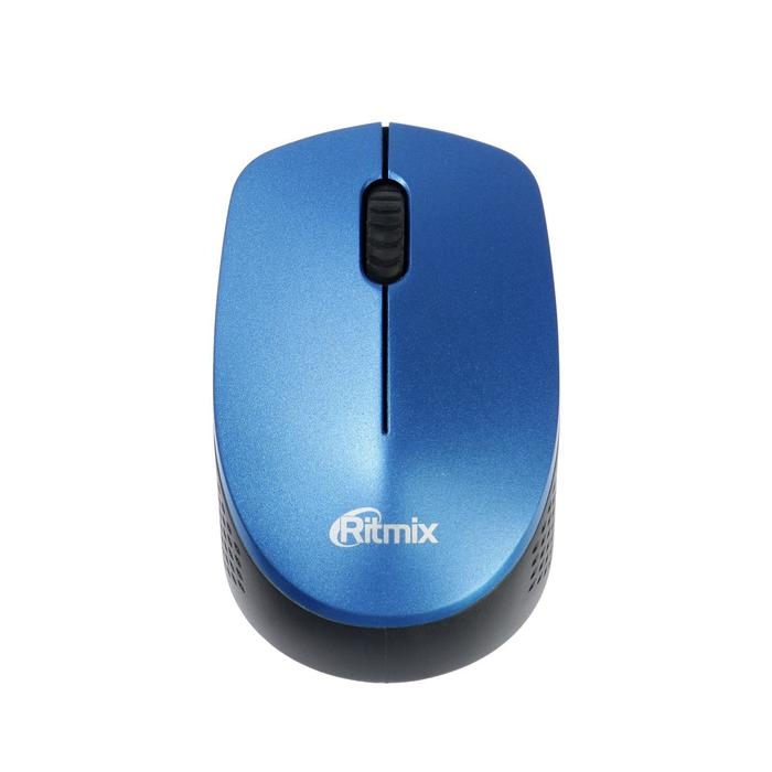 Мышь Ritmix RMW-502, беспроводная, оптическая, 1200 dpi, 2xAAA(не в компл), USB, синяя Мышь Ritmix RMW-502, беспроводная, оптическая, 1200 dpi, 2xAAA(не в компл), USB, синяя