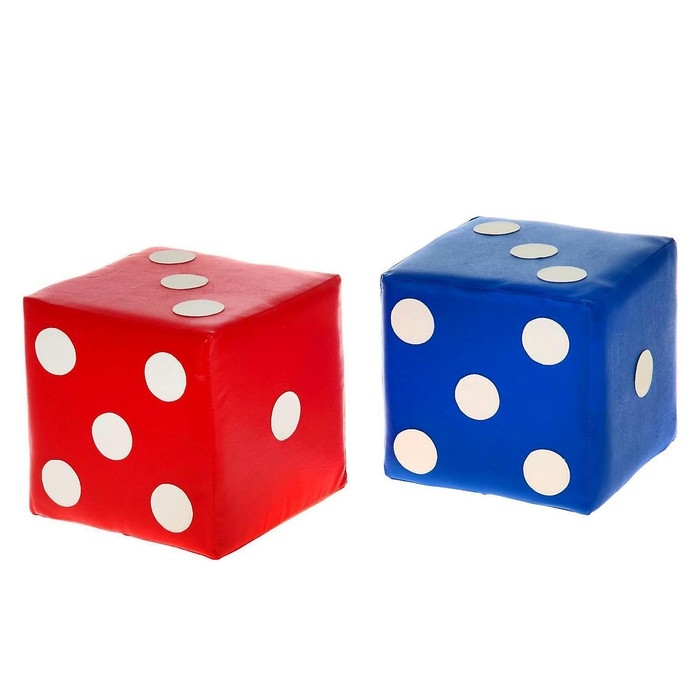 Набор «Кубики-Пуфики», 2 штуки, МИКС Набор «Кубики-Пуфики», 2 штуки, МИКС