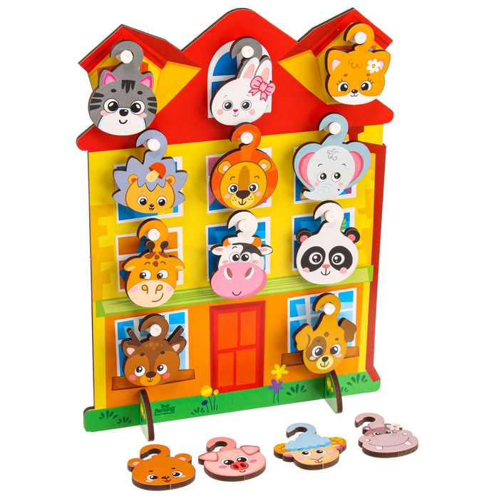 Игрушка с крючками «Дом» Игрушка с крючками «Дом»