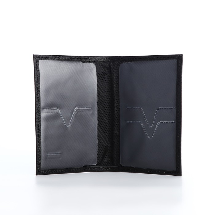 Обложка для паспорта, цвет чёрный Обложка для паспорта, цвет чёрный