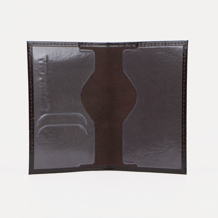 Обложка для паспорта, цвет коричневый