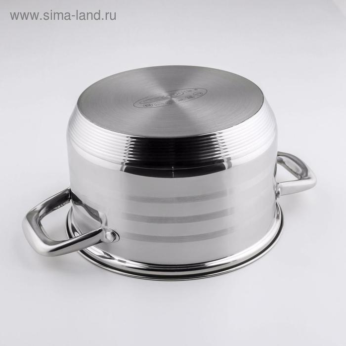 Кастрюля &laquo;Элис&raquo;, 3.5 л, d=20 см, капсульное дно, индукция