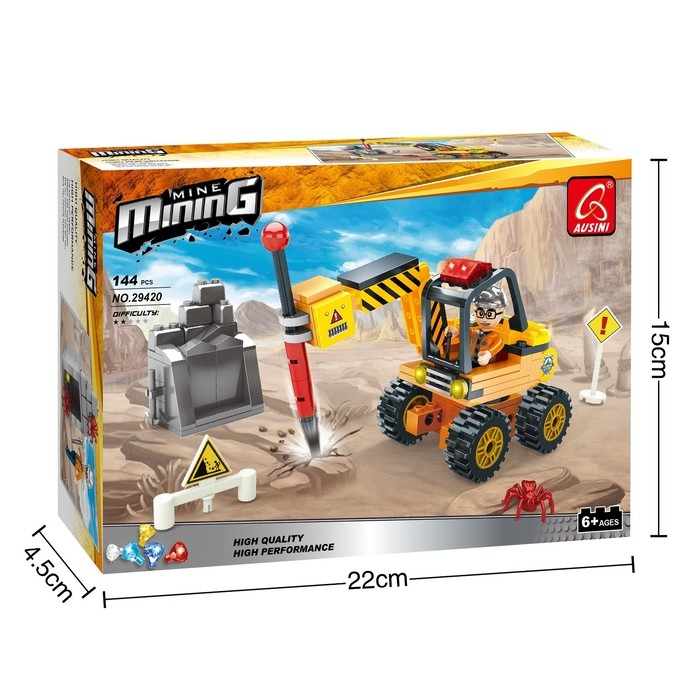 Конструктор «Кладоискатели. Бур», 144 детали Конструктор «Кладоискатели. Бур», 144 детали