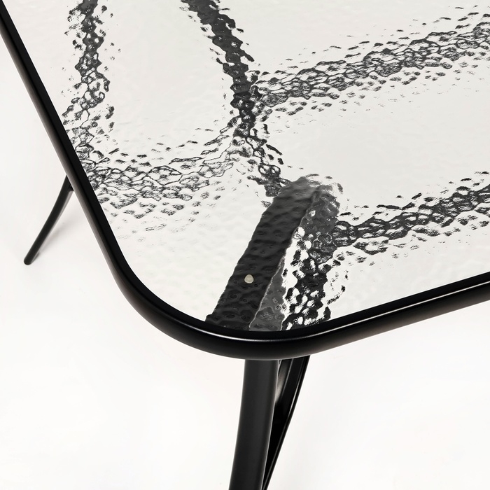 Набор садовой мебели: Стол 150 х 90 х 73 и 6 стульев коричневого цвета Набор садовой мебели: Стол 150 х 90 х 73 и 6 стульев коричневого цвета