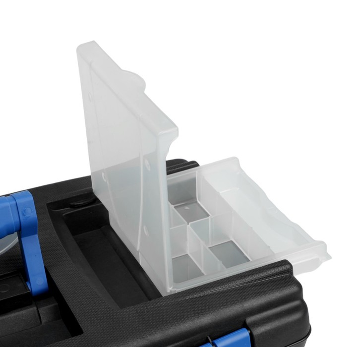 Ящик для инструмента ТУНДРА, 19 Ящик для инструмента ТУНДРА, 19", 490 х 275 х 240 мм, пластиковый