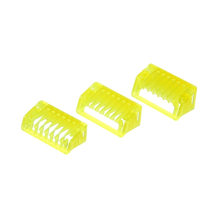 Триммер для волос Luazon LTRI-04, для усов/бороды, 3 насадки, АКБ, черно-зеленый