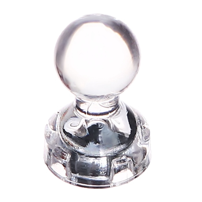 Набор магнитов 22 штуки для досок  Набор магнитов 22 штуки для досок "Пешки", 11х17 мм,  Прозрачные