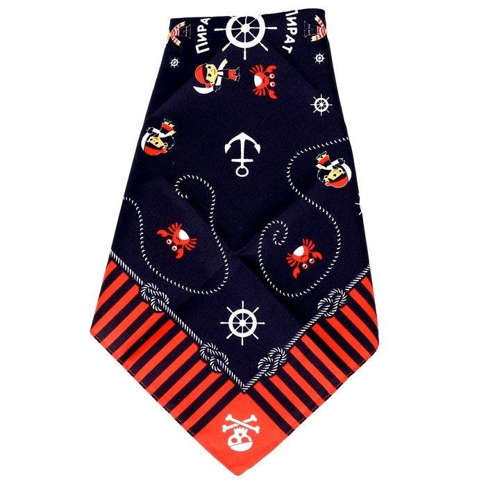 Бандана «Пират», детская, 50х50 см Бандана «Пират», детская, 50х50 см