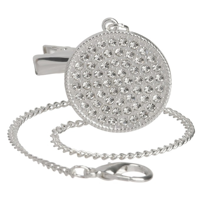 Соска - пустышка силиконовая ортодонтическая «LITTLE PRINCESS», от 6 мес., с колпачком + держатель - цепочка, цвет розовый/серебло, стразы Соска - пустышка силиконовая ортодонтическая «LITTLE PRINCESS», от 6 мес., с колпачком + держатель - цепочка, цвет розовый/серебло, стразы