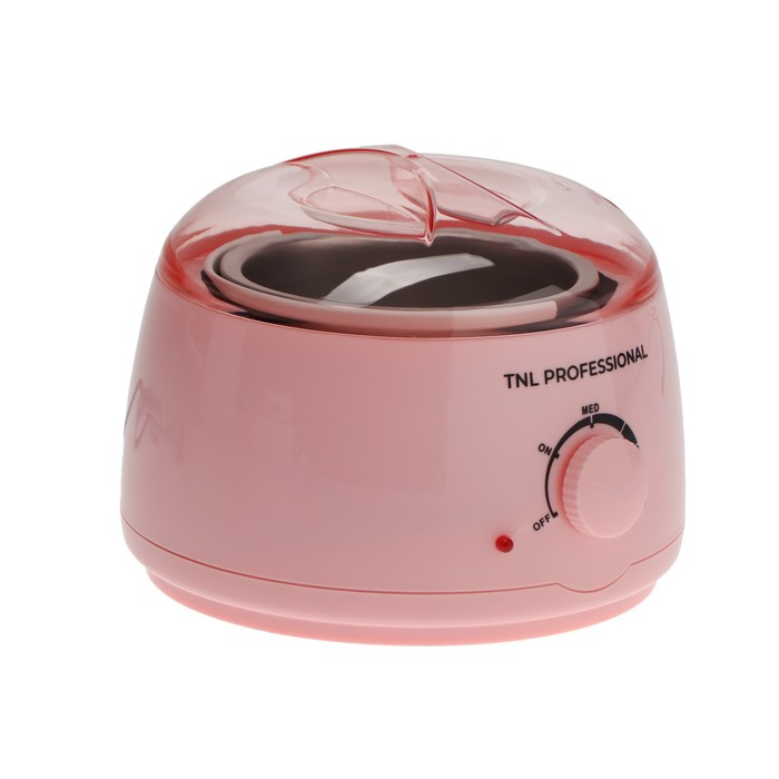 Воскоплав TNL wax 100, баночный 100 Вт, 400 мл, 35-100 ºС, розовый