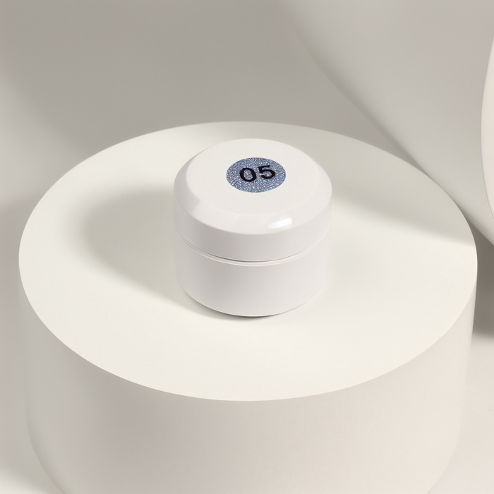 Гель лак для ногтей, с блёстками, 3-х фазный, 8 мл, LED/UV, голубой Гель лак для ногтей, с блёстками, 3-х фазный, 8 мл, LED/UV, голубой