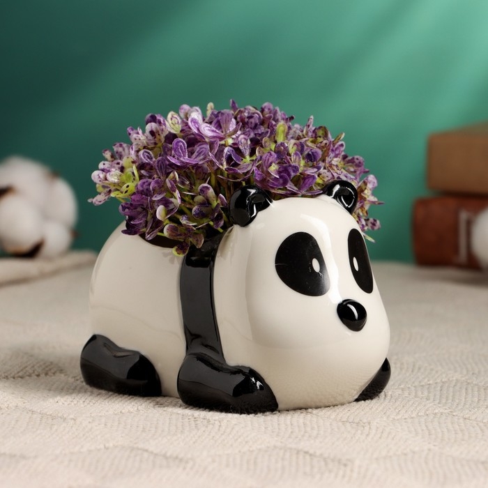 Кашпо  Кашпо "Панда" 7х13х8см