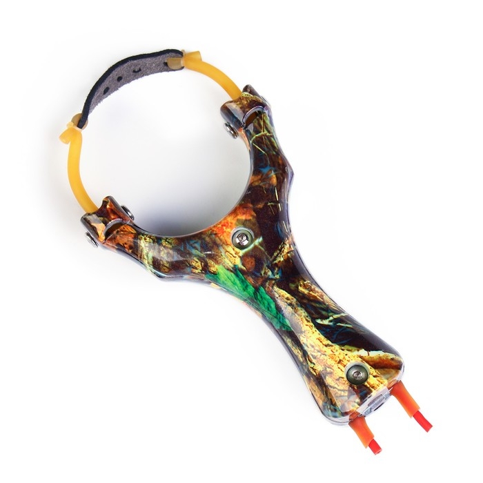 Рогатка спортивная Рогатка спортивная "Камуфляж" со жгутом для стрельбы стрелами, металл, 13 см