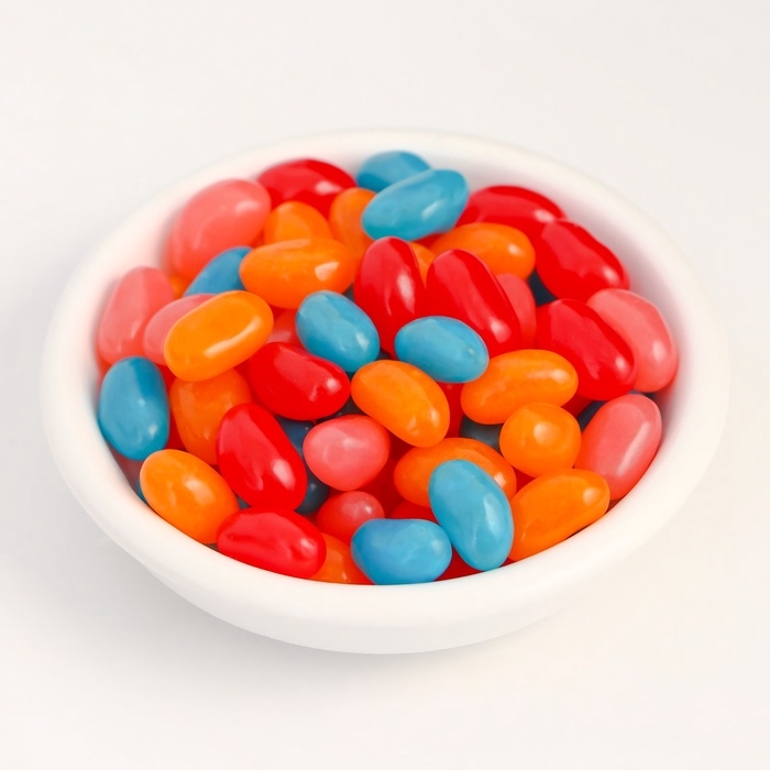 Мармелад жевательный  Мармелад жевательный "Бобы желе" со вкусом персик, черника, клубника, апельсин, 1 кг