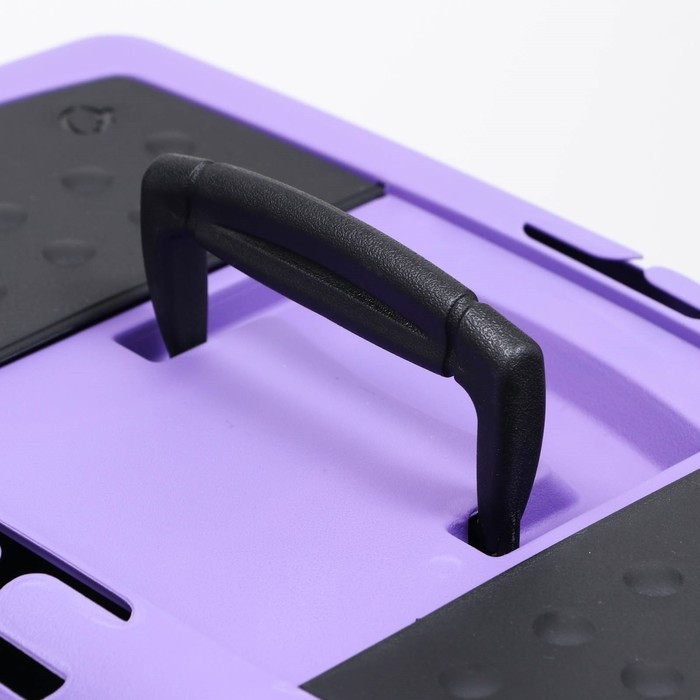 Переноска для животных с металлической дверью, 49 х 32 х 27, Фиолетовая Переноска для животных с металлической дверью, 49 х 32 х 27, Фиолетовая