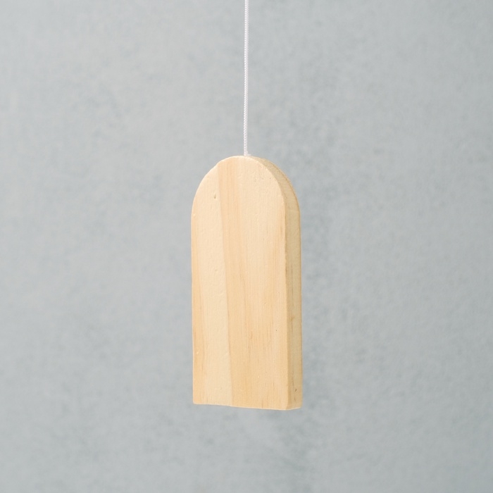 Музыка ветра металл "Градиент" голубой 6 трубок 75 см