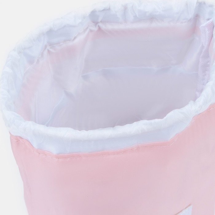 Косметичка на шнурке, с кошельком, цвет розовый Косметичка на шнурке, с кошельком, цвет розовый