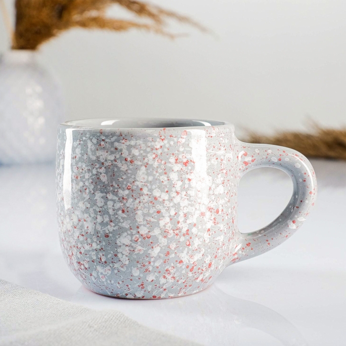 Кружка Кружка "Форма" 0,2л / 7,5х8,5см, дуэт