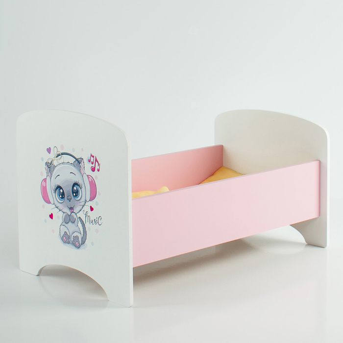 Кроватка «Котёнок в наушниках»