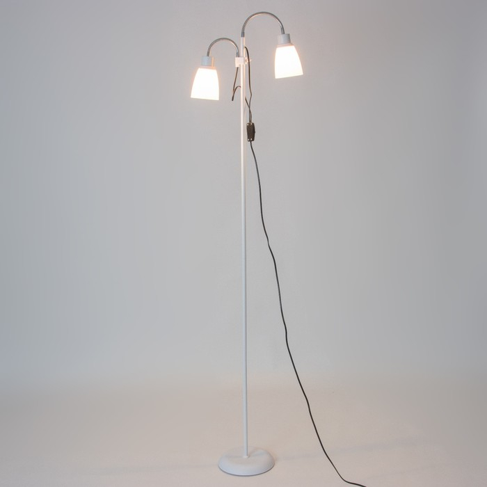 Торшер 19024/2WT E27 40Вт белый 22х22х160 см Торшер 19024/2WT E27 40Вт белый 22х22х160 см