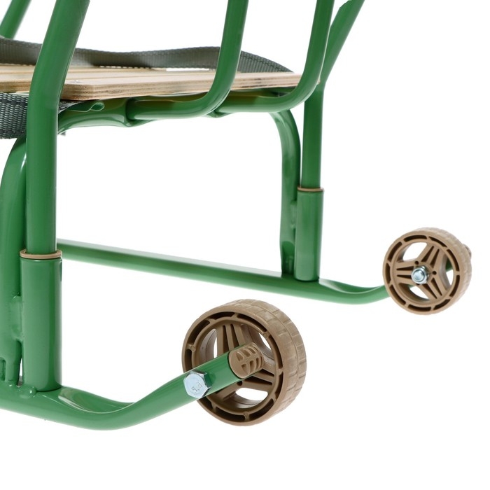 Санки «Тимка 5 комфорт», цвет оливковый Санки «Тимка 5 комфорт», цвет оливковый