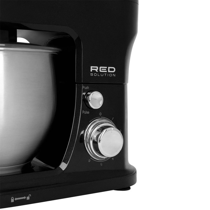 Миксер RED Solution RFM-5393, планетарный, 700 Вт, 5 л, 6 скоростей, чёрный Миксер RED Solution RFM-5393, планетарный, 700 Вт, 5 л, 6 скоростей, чёрный