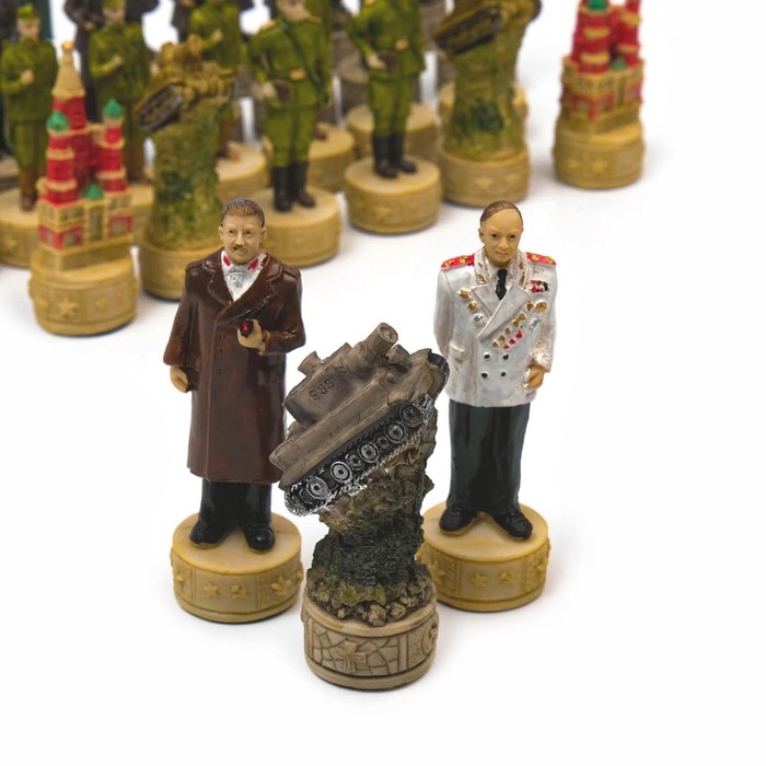 Шахматные фигуры  Шахматные фигуры "Победные", h короля-8 см, h пешки-6,3 см