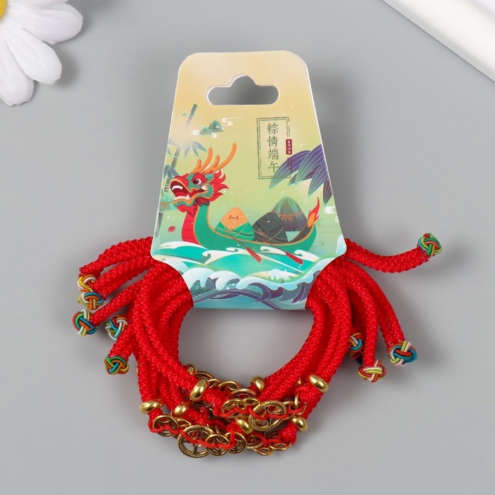 Браслет фен-шуй Браслет фен-шуй "Монетки" регулируемая длина