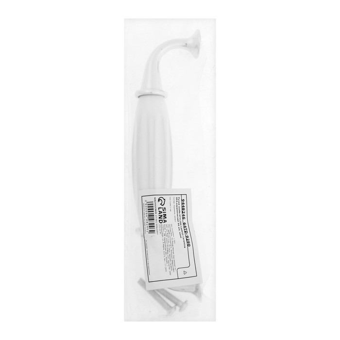 Ручка скоба STYLISH CAPPIO Ceramics 003,керамическая 96 мм, хром Ручка скоба STYLISH CAPPIO Ceramics 003,керамическая 96 мм, хром