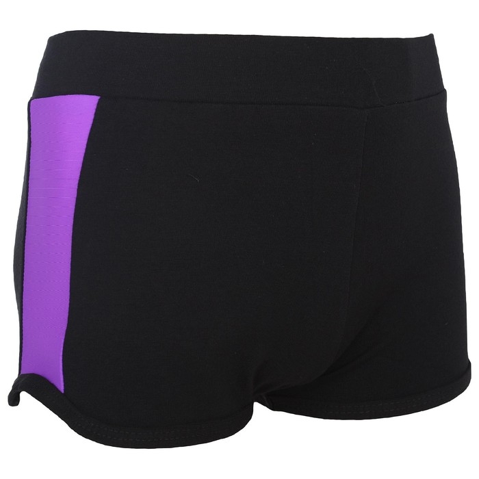 Шорты для гимнастики и танцев Grace Dance, р. 32, цвет чёрный Шорты для гимнастики и танцев Grace Dance, р. 32, цвет чёрный