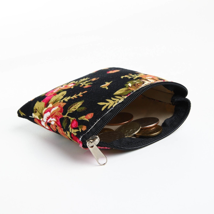 Кошелёк женский на молнии, цвет МИКС Кошелёк женский на молнии, цвет МИКС