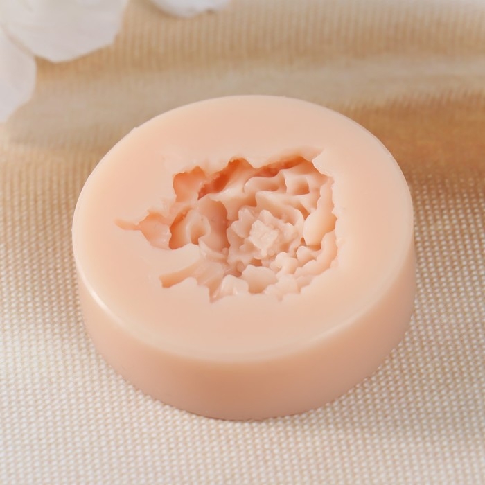 Молд силикон Молд силикон "Пион" 3х3,3х0,8 см