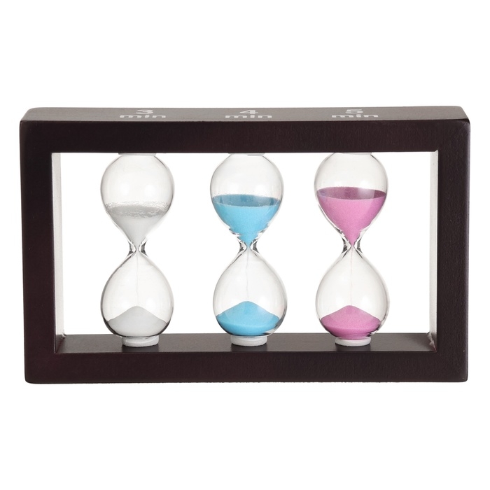 Песочные часы Песочные часы "Левит", на 3, 4, 5 минут, 10 х 17 см