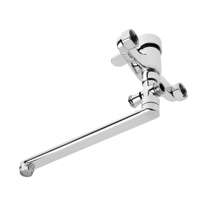 Смеситель для ванны ZEIN Z3378, картридж 35 мм, с душевым набором, лейка 4 режима, хром Смеситель для ванны ZEIN Z3378, картридж 35 мм, с душевым набором, лейка 4 режима, хром