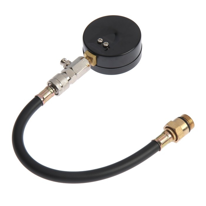 Компрессометр СЕРВИС КЛЮЧ, 77781, G-320 HD, с гибким шлангом, механический Компрессометр СЕРВИС КЛЮЧ, 77781, G-320 HD, с гибким шлангом, механический