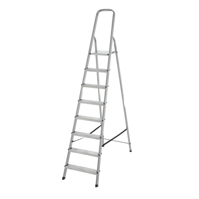 Стремянка ТУНДРА, оцинкованная, 8 ступеней Стремянка ТУНДРА, оцинкованная, 8 ступеней