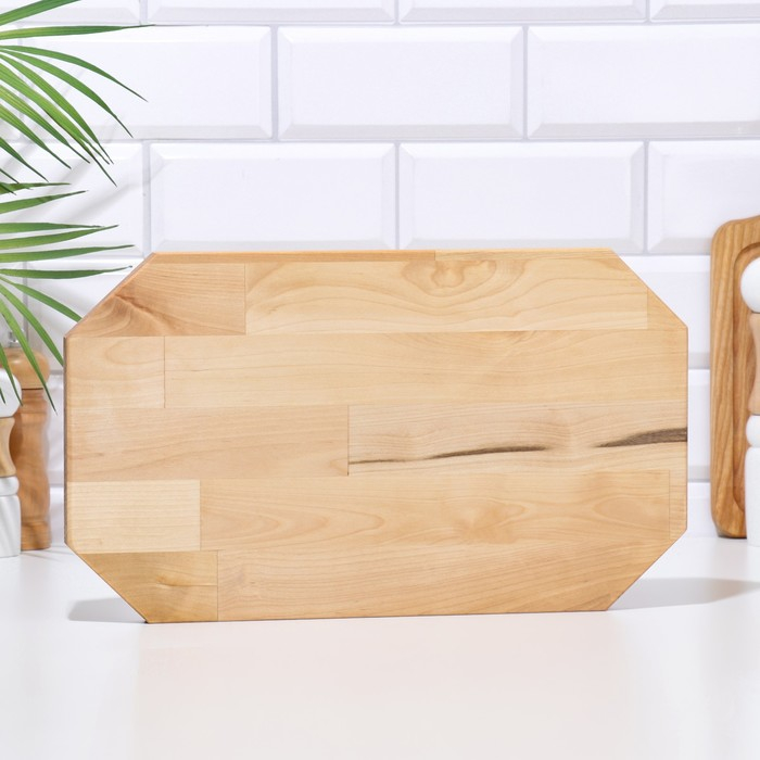 Доска разделочная «Гайка» большая (кровосток) 38х22х1,8 см