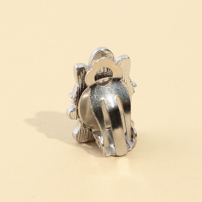 Бижутерия «Королева» набор для девочек: серьги клипсы и кулон, 8 х 9 см Бижутерия «Королева» набор для девочек: серьги клипсы и кулон, 8 х 9 см