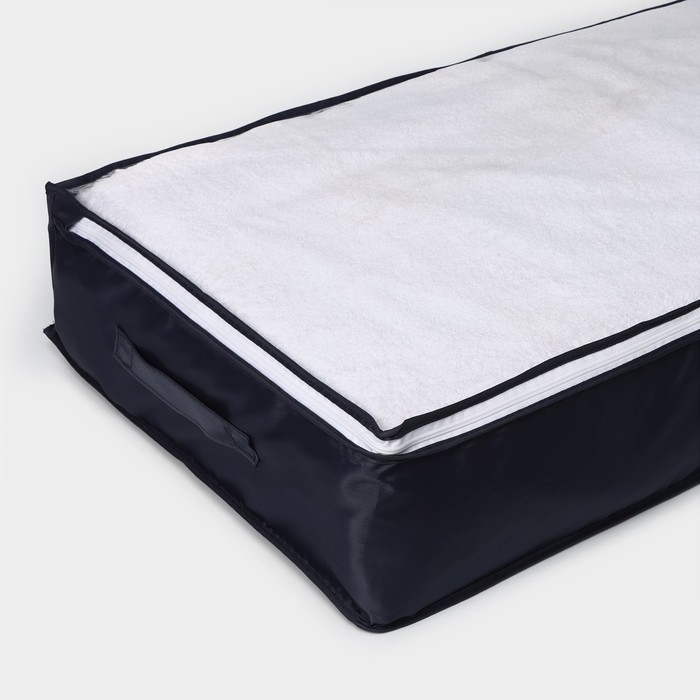 Кофр для хранения вещей LaDо́m, 80×45×15 см, цвет графитовый Кофр для хранения вещей LaDо́m, 80×45×15 см, цвет графитовый