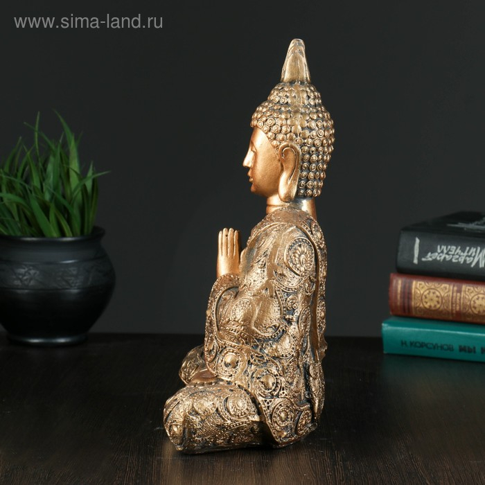 Копилка Копилка "Будда средний" бронза, 12х20х29см