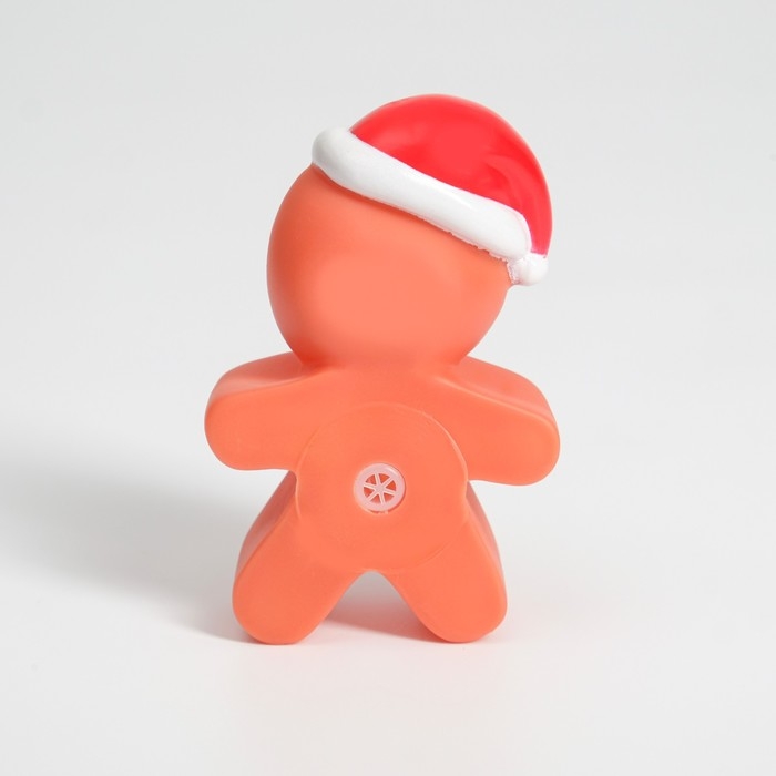 Новый год. Игрушка пищащая Новый год. Игрушка пищащая "Пряня" для собак, 6,5 х 10 см