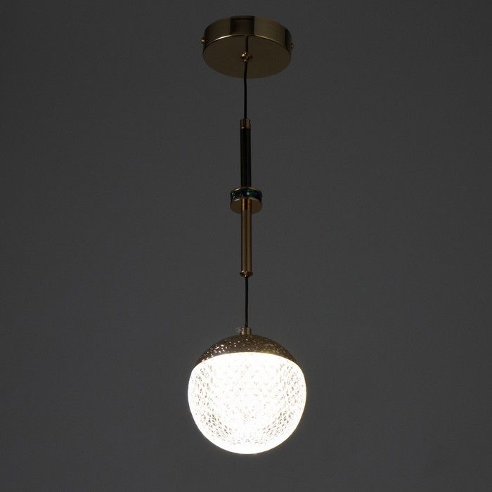 Светильник BayerLux  Светильник BayerLux "Джасо" 1хLED 20Вт золото 12х12х37 см