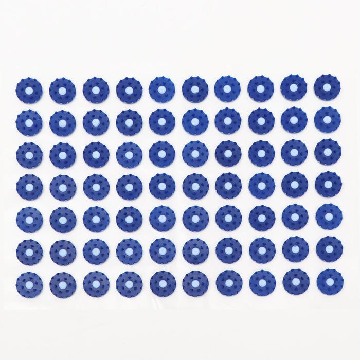 Аппликатор Аппликатор "Кузнецова", 70 колючек, пленка, 23 х 32 см, синий.