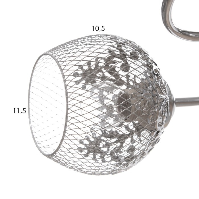 Люстра Люстра "Элти" 3хЕ27 40Вт хром 50х50х23 см