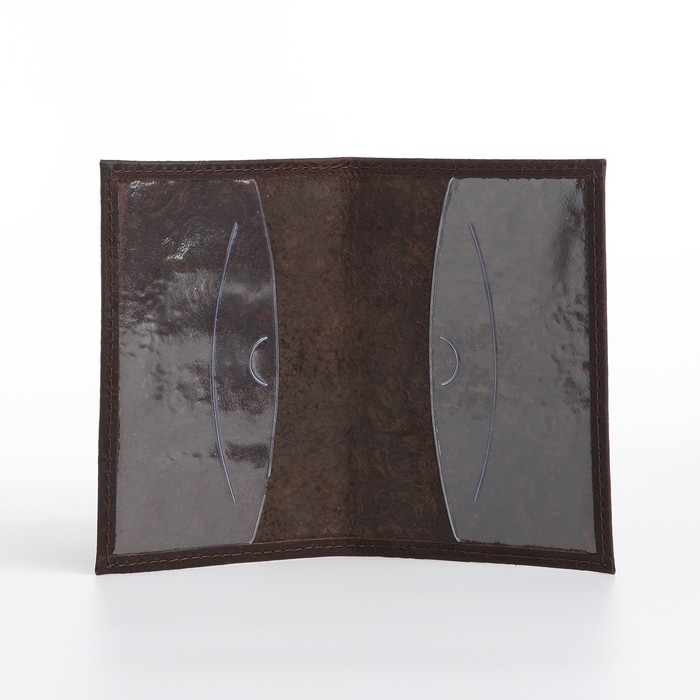 Обложка для паспорта, цвет коричневый Обложка для паспорта, цвет коричневый