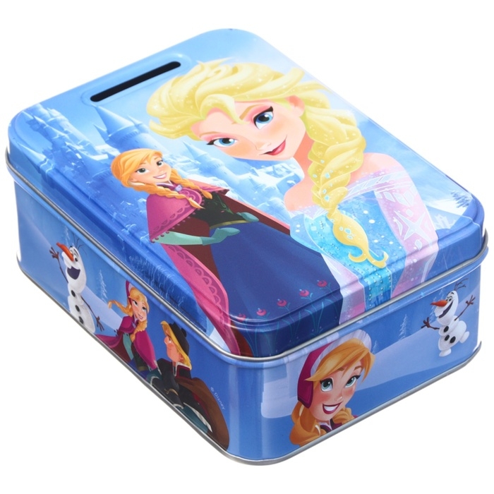 Копилка 14х10х5.8 см, металл, Холодное сердце Копилка 14х10х5.8 см, металл, Холодное сердце